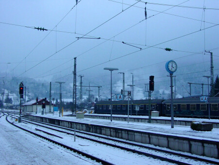 Вокзал вечерний