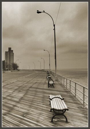 No one for miles...