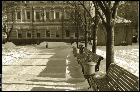 Зима в Москве