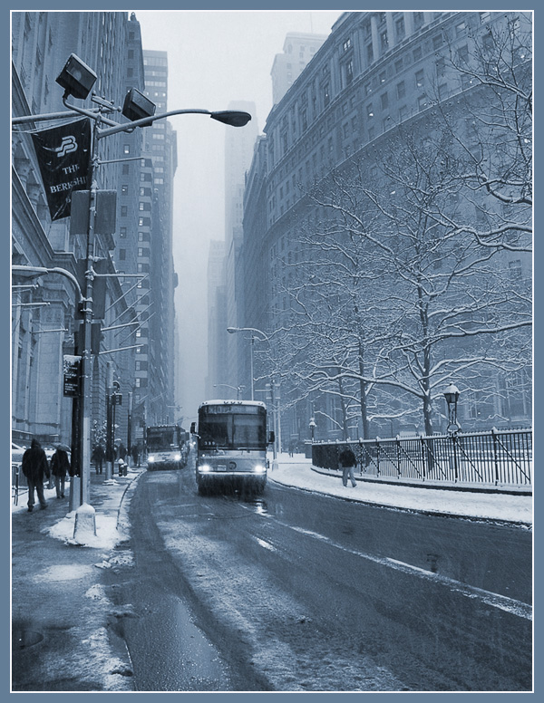 Streets of New York. Broadway.