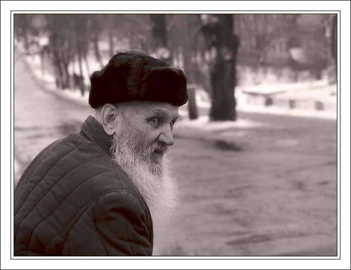 Старик и улица