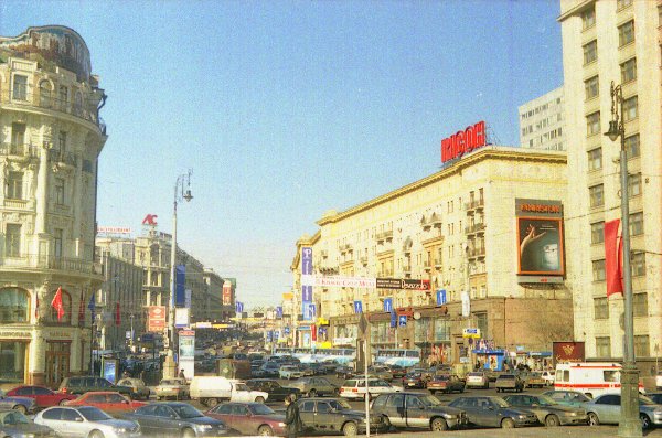 Тверская. Дыхание весны.
