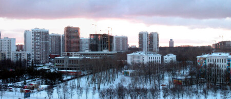 Утренний город