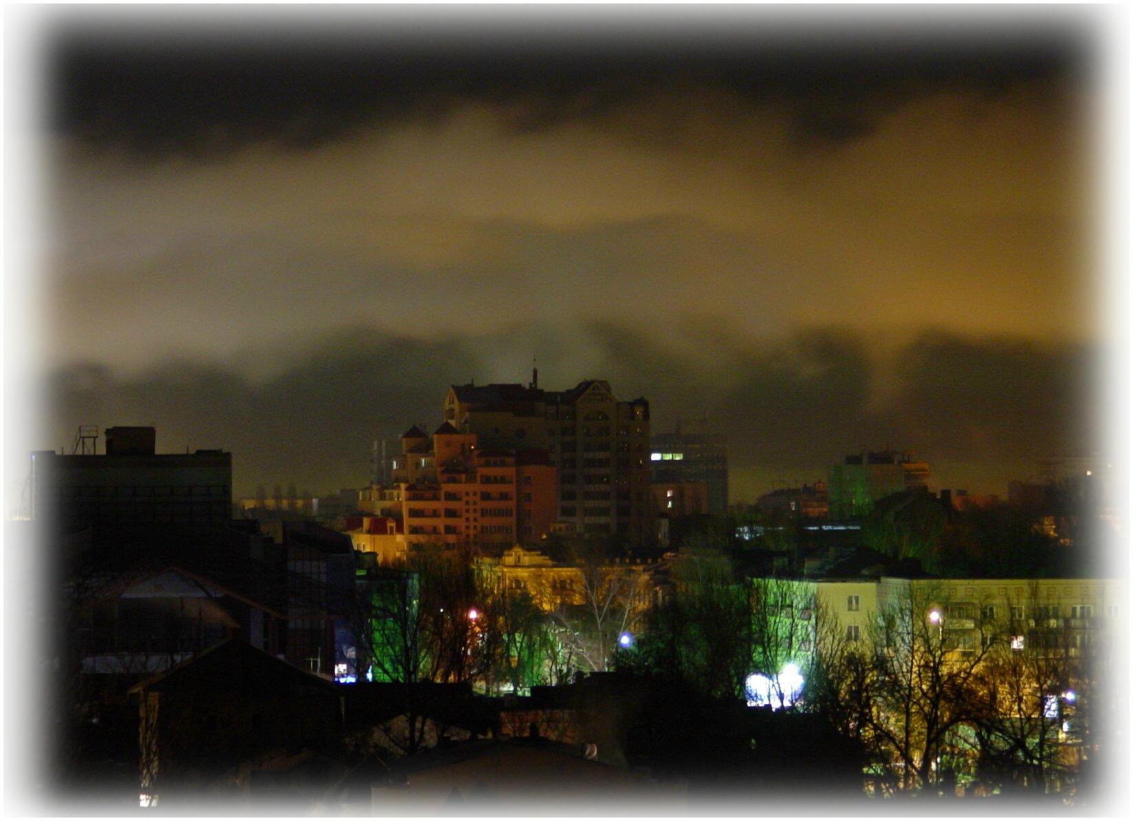 Одеяло для ночного города