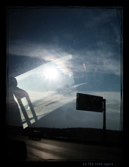 on the road again...