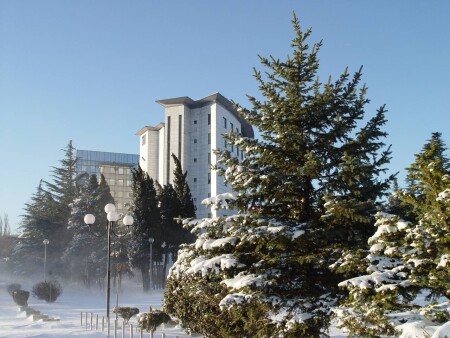 Зима в южном городе