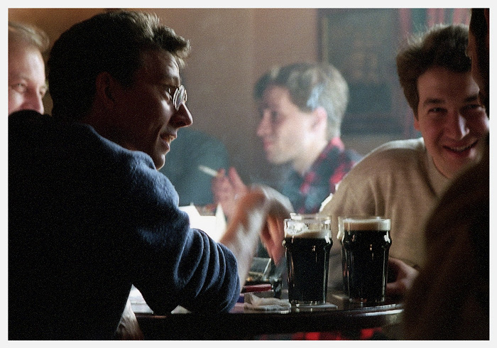 4 pints of Guiness at 3 p.m.