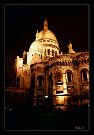 Прогулки по Парижу без штатива 4 La Basilique du Sacre. Coeur de Montmartre