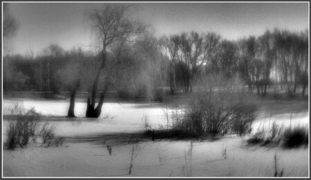 Февральские мотивы - рисунок карандашом 1