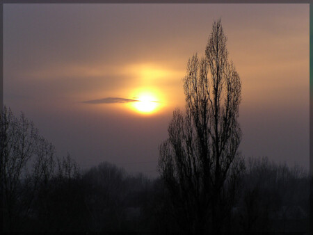 Ленивый закат...