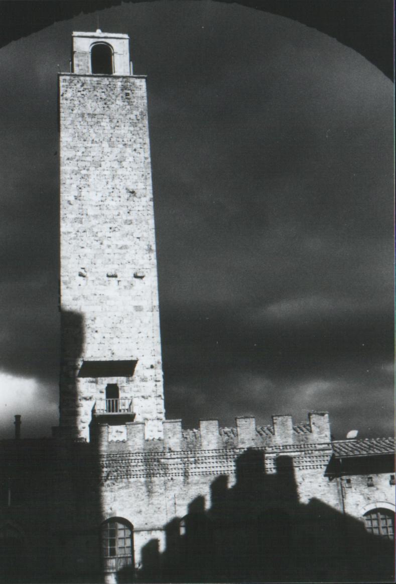Torri di San gimignano al tramonto