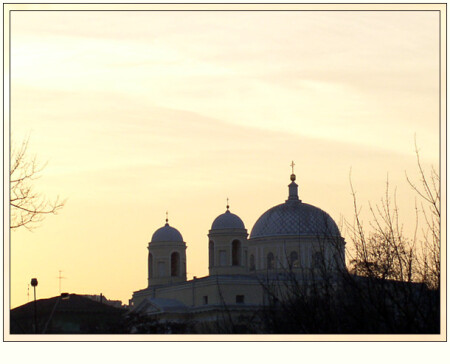 Киев. Вечерело.
