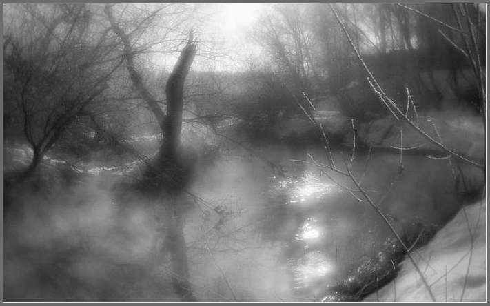 Февральские мотивы - блики на воде