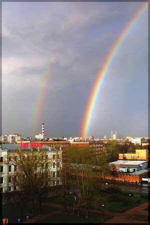 Москва весенняя.