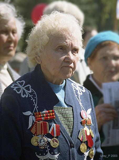 "Послефронтовые портреты. Сестричка."
