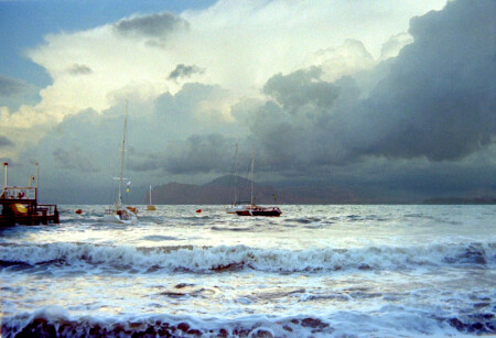 вечерний шторм