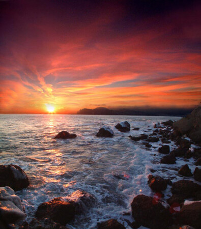 неповторимые закаты киммерии