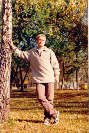 возле березы