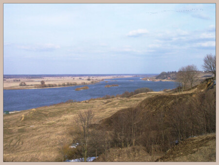 Весна, Ока глазами Есенина