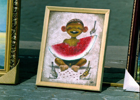 Воробей в тюбетейке