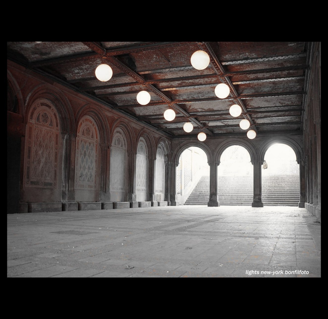 лампы центрального парка/new-york/