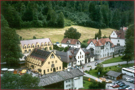 Вид с замка Хохеншвангау