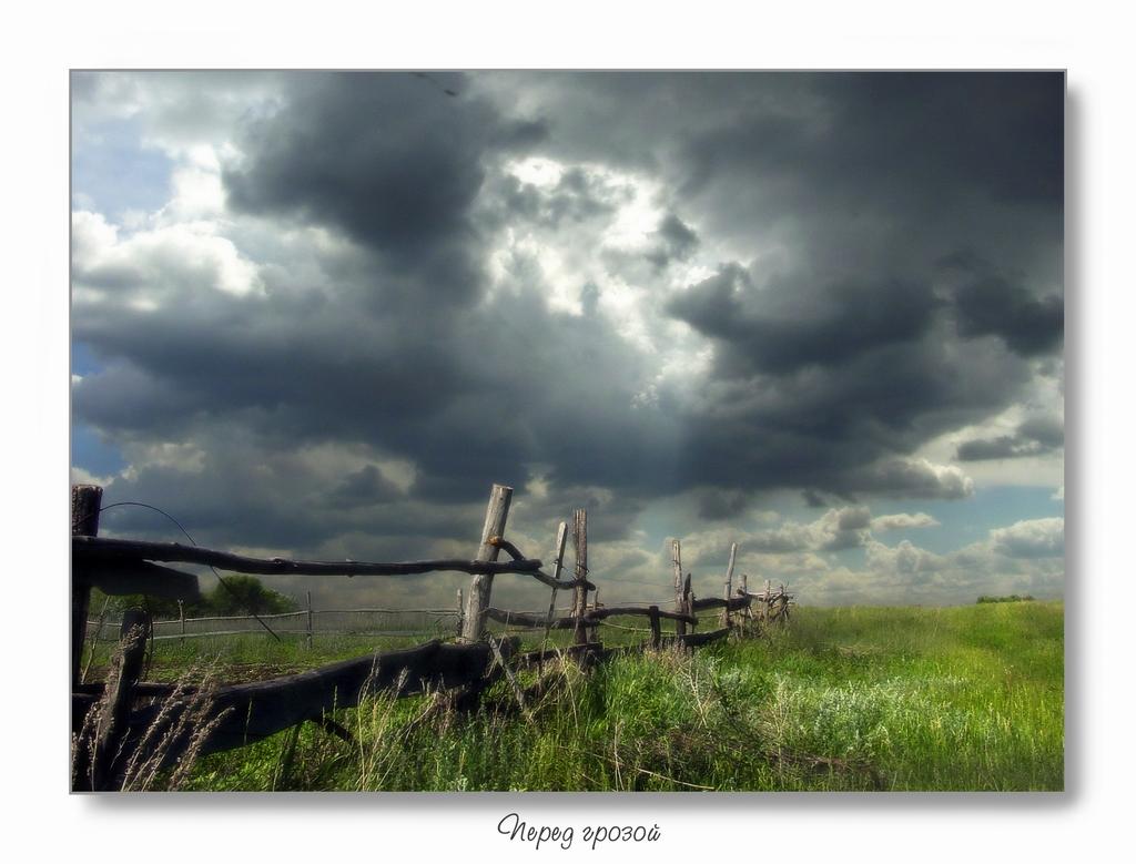 Перед грозой.