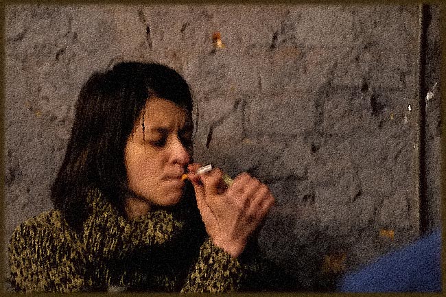 В кафе