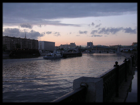 Москва с набережной...