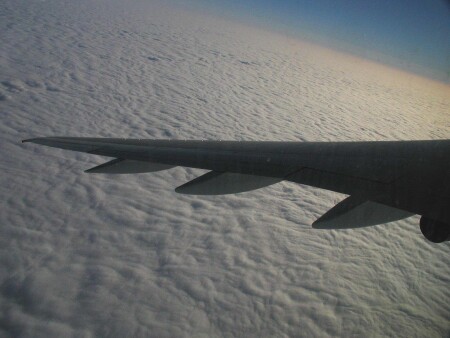 Под крылом самолёта