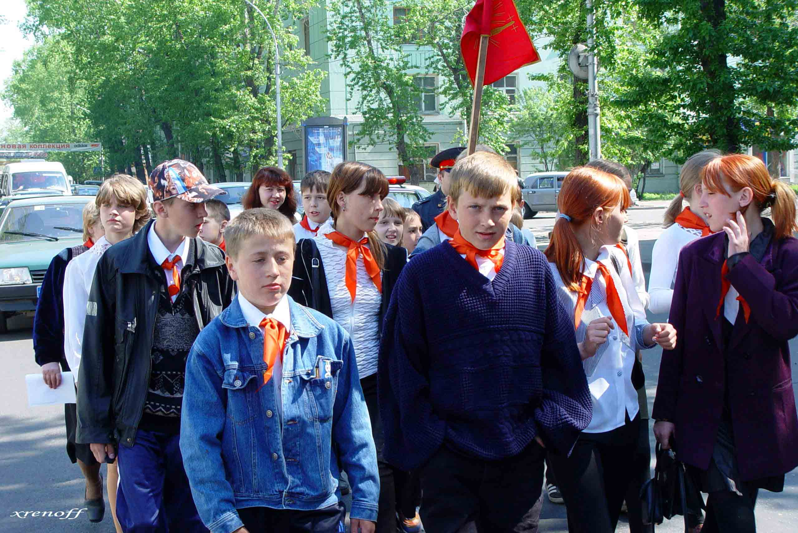 "первые пионеры" 2.06.2003 года
