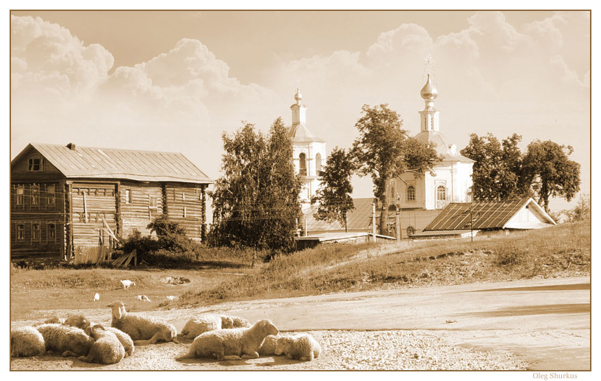 Сельская картинка
