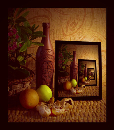 Натюрморт с натюрмортом