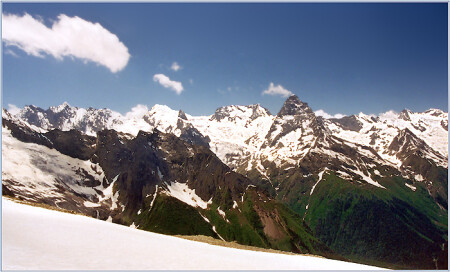 Лучше гор могут быть только горы [1]... (Домбай, Карачаево-Черкесия)