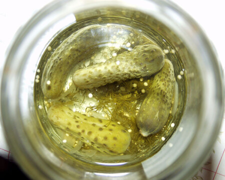 Экзерсисы в быту. Огурчики.