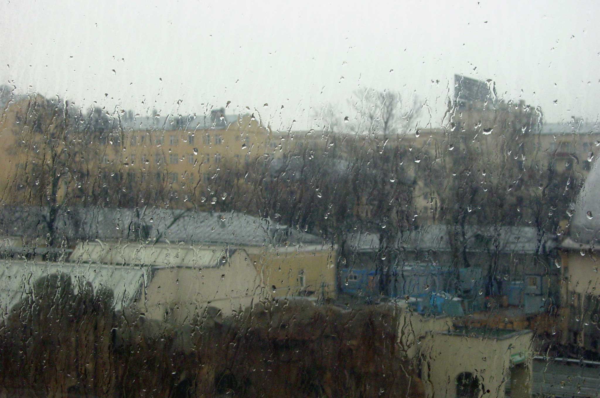 Дождь в городе