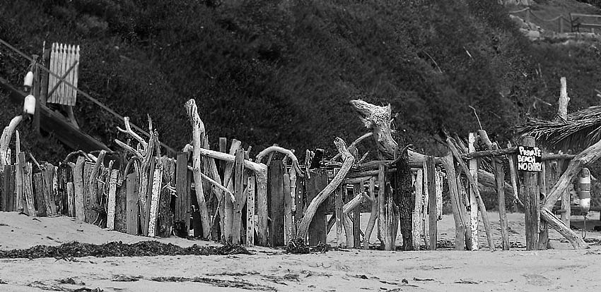 private beach no entry