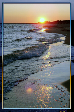 Рассвет на Куршской косе