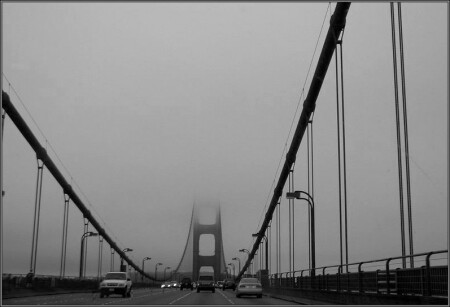 Через Golden Gate Bridge в город,где живут туманы-2