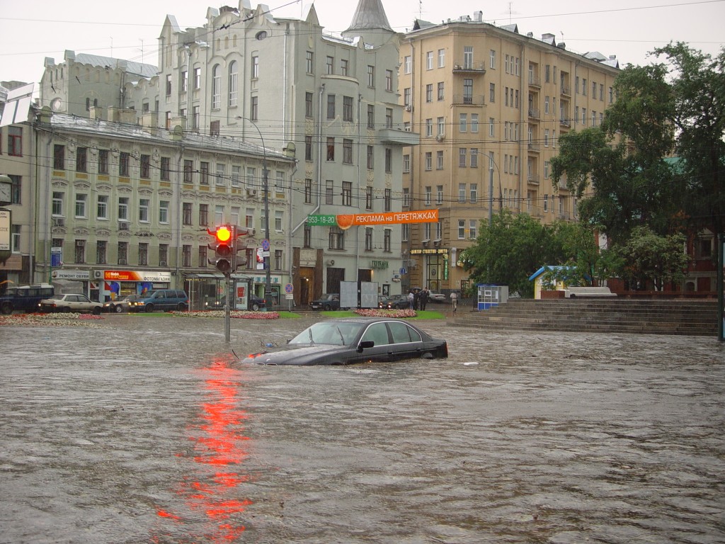 Уходим под воду (московский потоп)