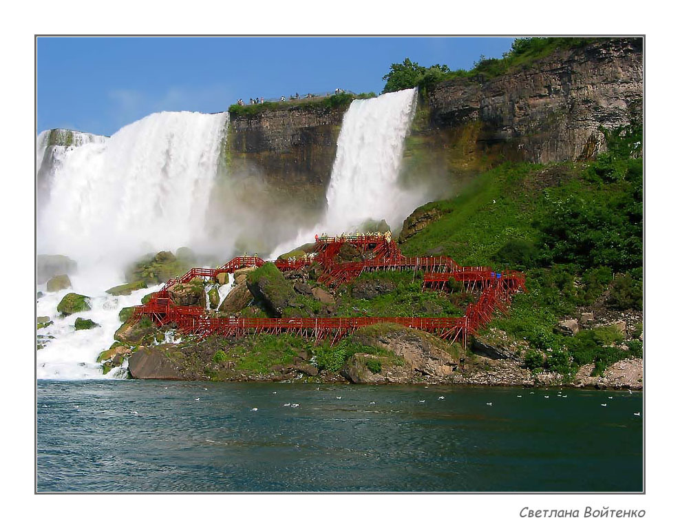 -Зарисовки из альбома: Niagara Falls -