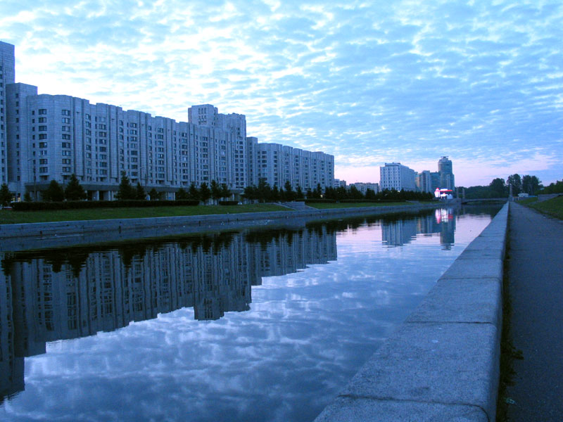 Новые районы, дома как корабли