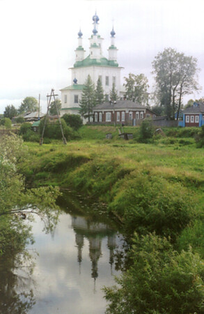 Тотьма, тихий уголок.