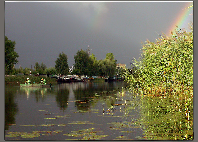 рыбалка в грозу