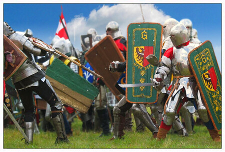 The battle near Grunwald, AD 2003 (*)