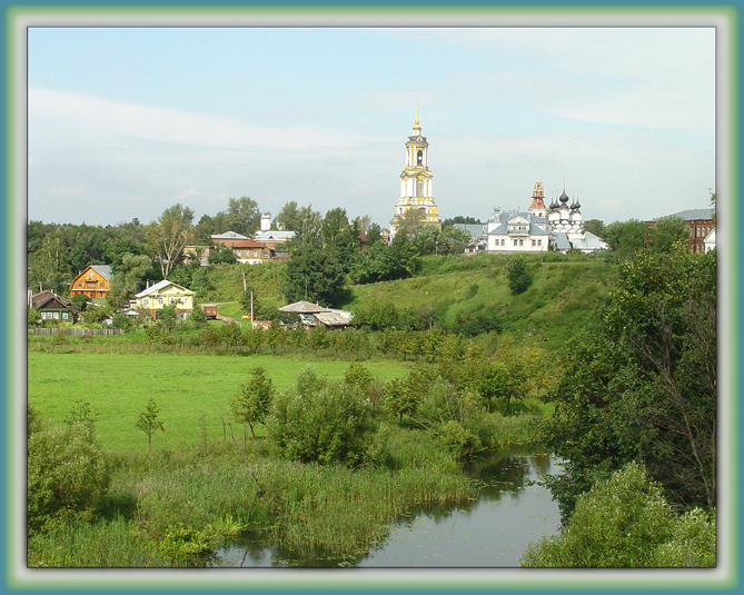 Городок провинциальный, летняя жара...