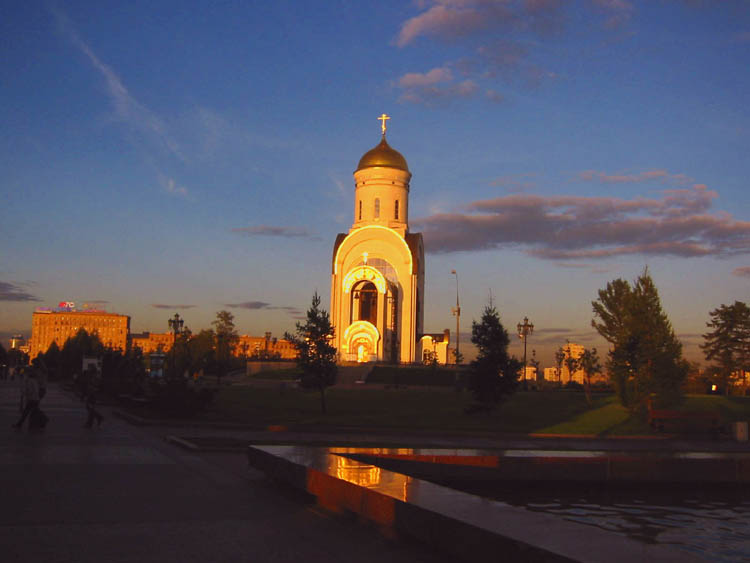  вечерний Парк Победы