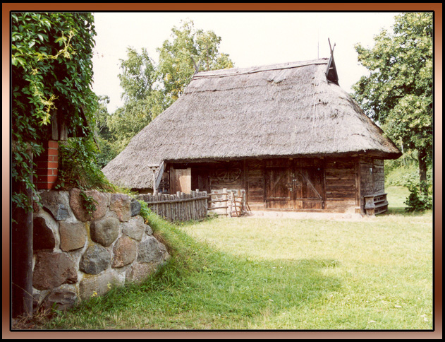 рыбацкая деревушка в Литве
