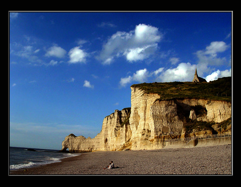 Etretat. Проводы солнца.