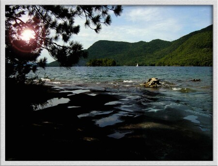 Где-то в горах Adirondack